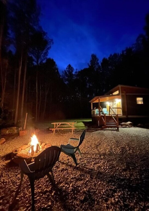 Campfires and star gazing