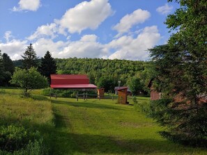 Overnatningsstedets område