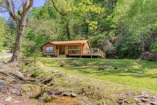 Our beautiful Creekside Cabin