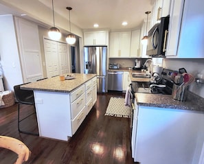 Truly a well stocked kitchen that we hope you’ll enjoy!