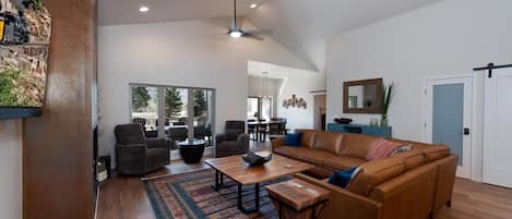 Main Living and Dining Spaces