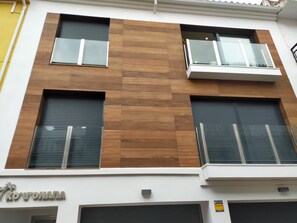 Fassade der Unterkunft