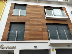 Fassade der Unterkunft
