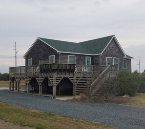 Exterior of cottage