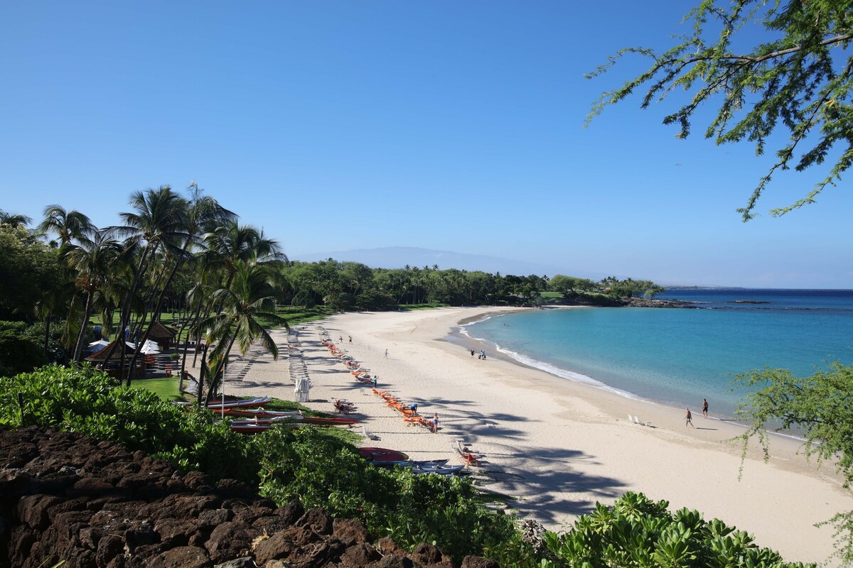 ❤️PiH❤️ “A Sea-nic Escape” ★ Stunning Ocean View ★ Mauna Kea Resort ★ eBikes