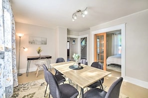 Dining Room | 1st Floor | Dedicated Work Area
