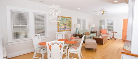 Spacious Living Room and Dining Room