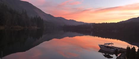 Vue depuis l’hébergement 