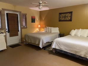 We’ll set up cots for over four guests.