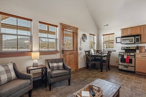 Several windows for a light and bright living space.
