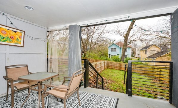 Outdoor dining