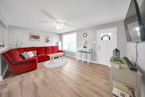 Living Room with Smart TV