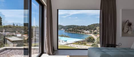 Living Room With Sea View