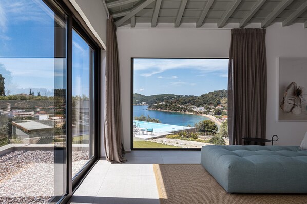 Living Room With Sea View