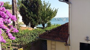 Blick von der Unterkunft