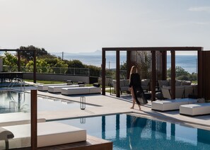 Days are best spent poolside at this self-catering home. 