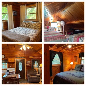 2 bedrooms and a loft with 2 twin beds