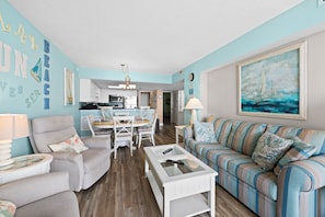 Find a comfortable spot for some good conversation.