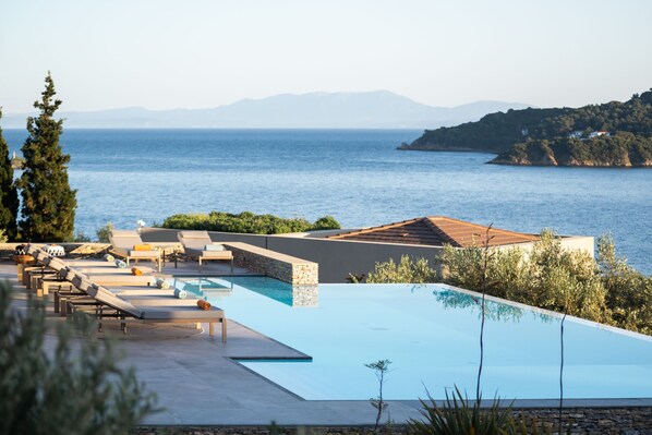 Pool Side With Sea View