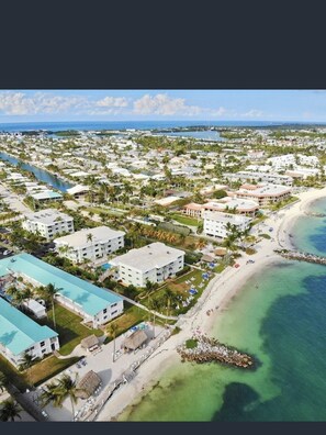 Arial view of Sea Isle.