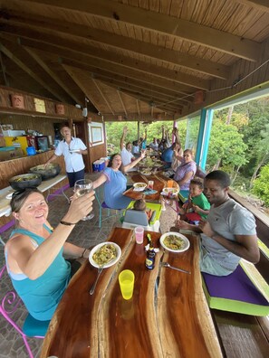 Outdoor dining