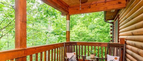 Porch off main living area 