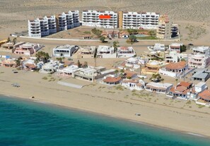 Beach Condo -Marked in Red