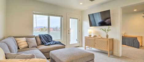 Upstairs living room