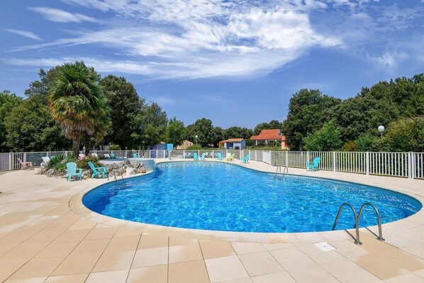 Piscine maison de vacances