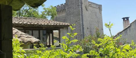 View of office from the courtyard