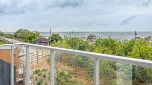 Uitzicht vanaf balkon