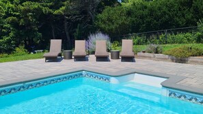 Relax an soak up the sun we you are out of the pool