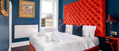 Bedroom 1 – a large, comfy super king bed (can be singles on request)