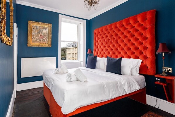 Bedroom 1  – a large, comfy super king bed (can be singles on request)