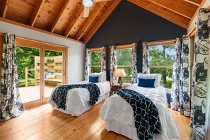 Second bedroom with 2 twin beds.