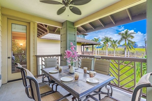 Outdoor dining