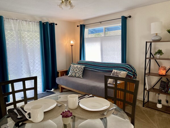 Living Room and Dining Area