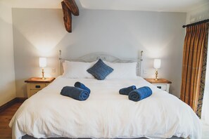 Large super king bedroom with views
