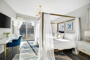 Dreamy master bedroom fit for royalty