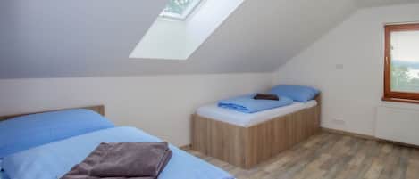 Furniture, Building, Comfort, Azure, Textile, Wood, Bed, House, Interior Design, Bed Frame
