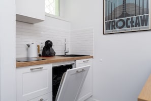The dishwasher that ensures easy cleanup after meals.