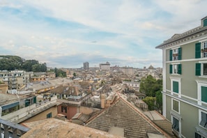 Blick von der Unterkunft