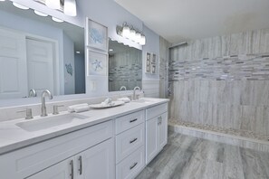 Master bathroom.