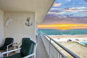 Ocean view from the balcony