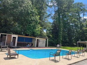 Enjoy relaxing in the pool!