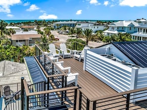 Day Time - Aerial Drone View - Rooftop Deck