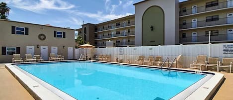 Pool with Lounge Area