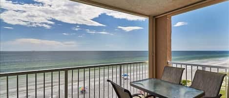 Balcony View of Beach