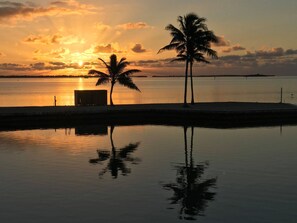 Sunsets from the dock.