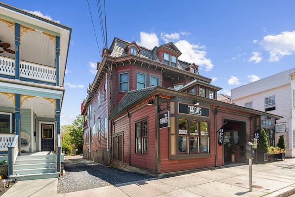 Victorian Cranberry Court, condo unit A, located in the back of the building 